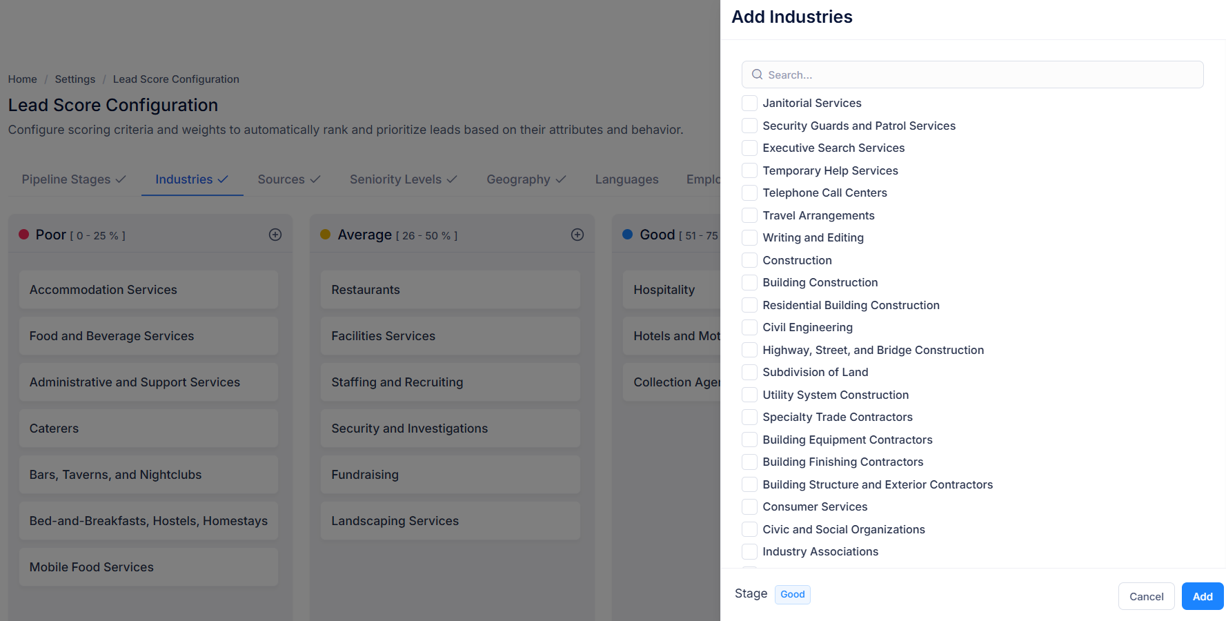 Update your configuration as your business evolves